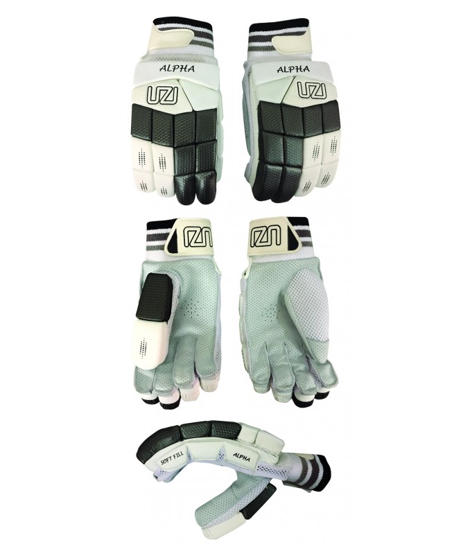 UZI Alpha Junior Batting Gloves 2021